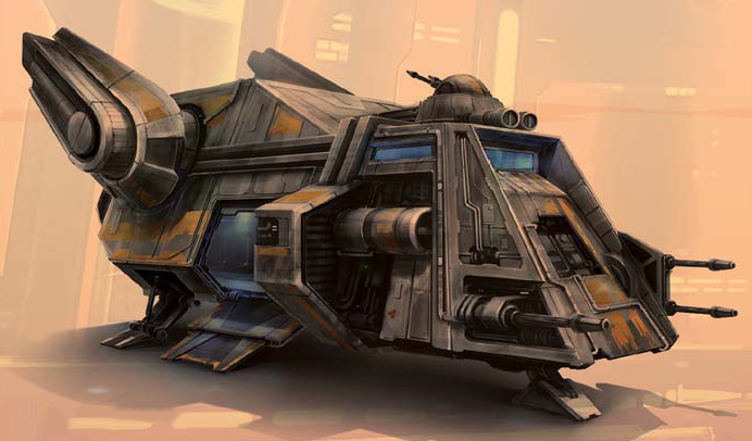 Telgorn dropship appearance in Common Appearance