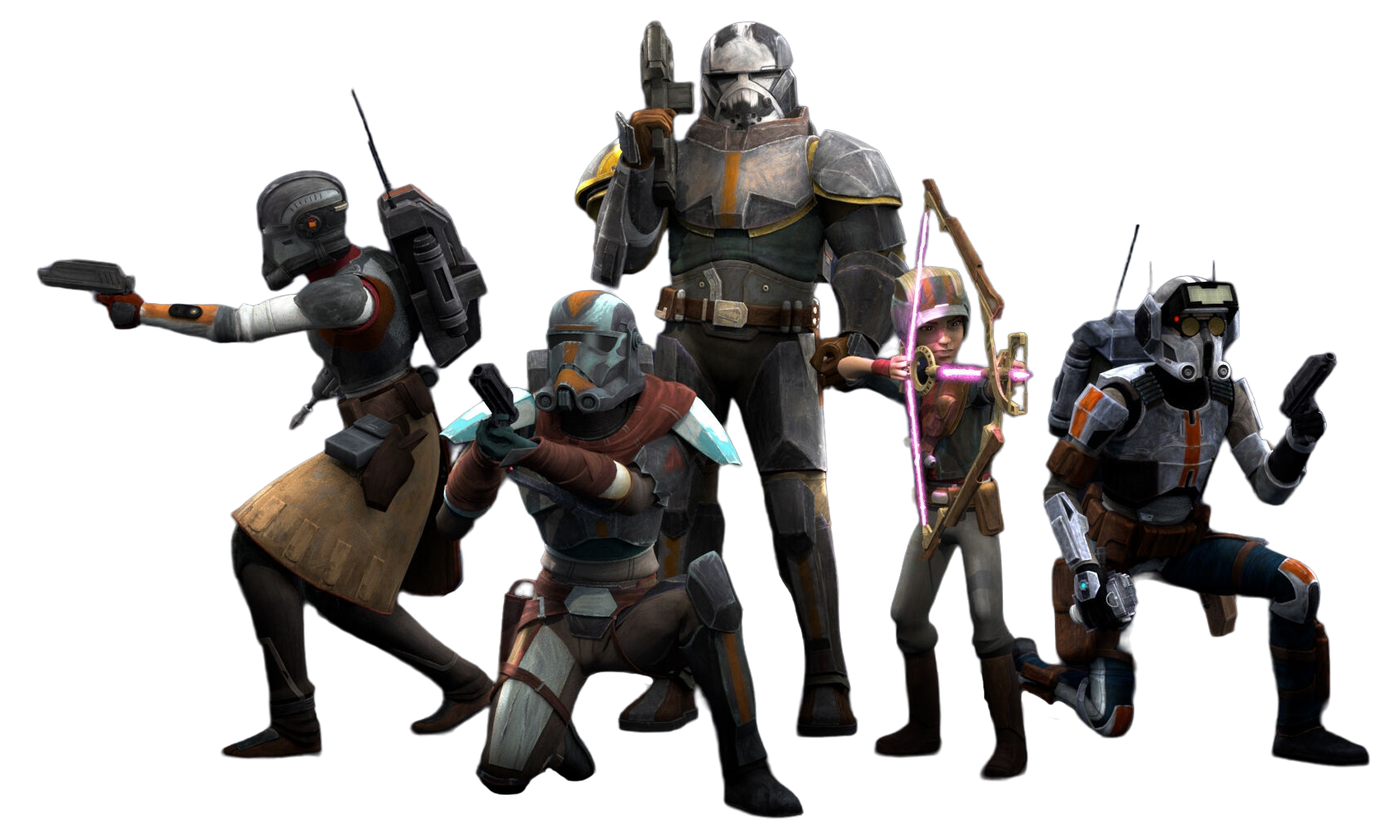 Most of the members of Clone Force 99 became deserters.