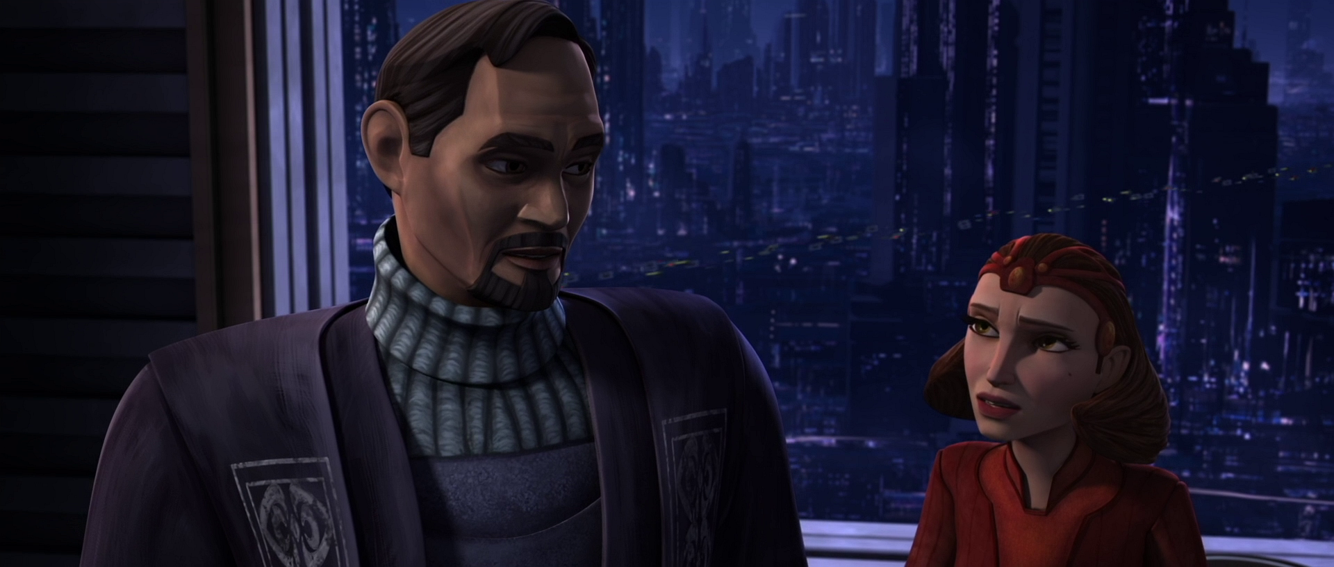 During the Bromlarch crisis, Organa encouraged Amidala to step up and join the Senate's auditing team being sent to the planet.