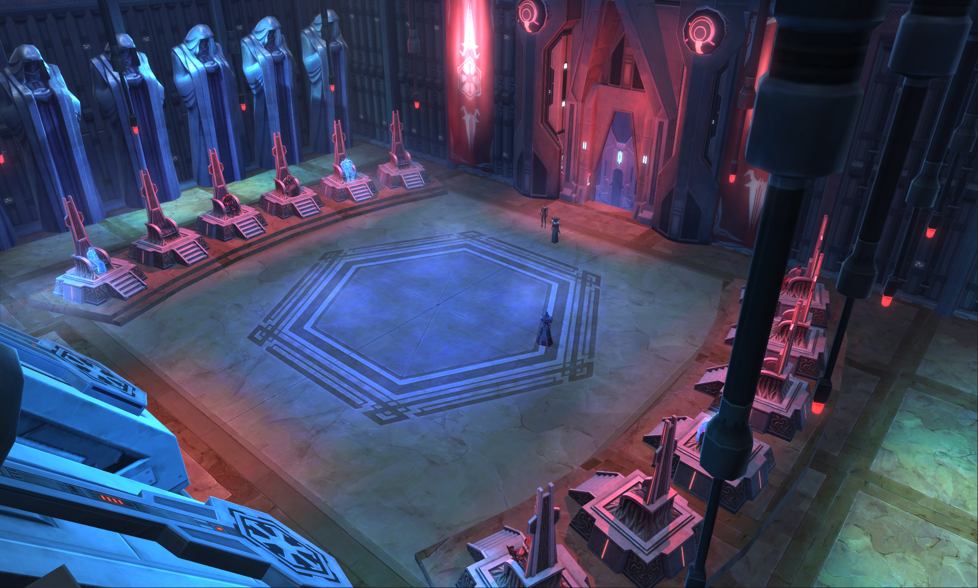 Dark Council Chambers appearance in Common Appearance