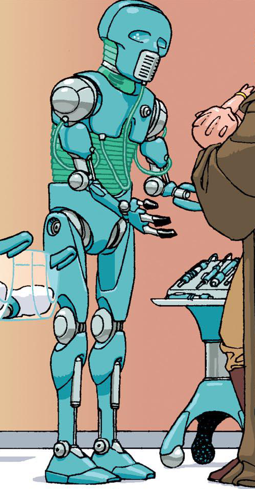 Unidentified 2-1B surgical droid  (Jedi Temple nursery) appearance in Common Appearance