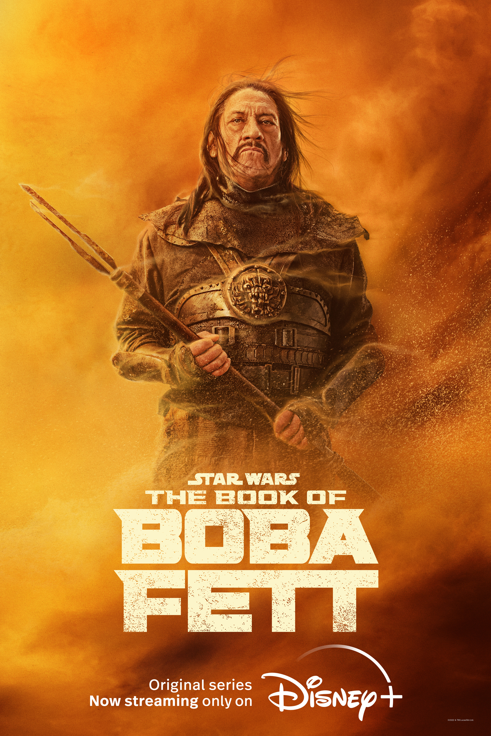 Rancor keeper character poster for The Book of Boba Fett