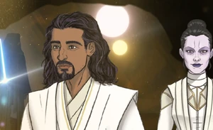 Padawans Cohmac Vitus and Orla Jareni during their time on the  of the .