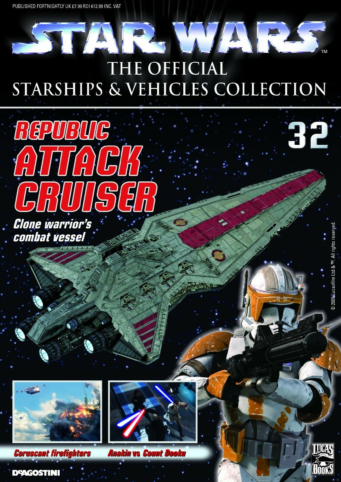 The　・　Starships　Official　Collection　(shin-　スター　Wars　ウォーズ]Star　Vehicles