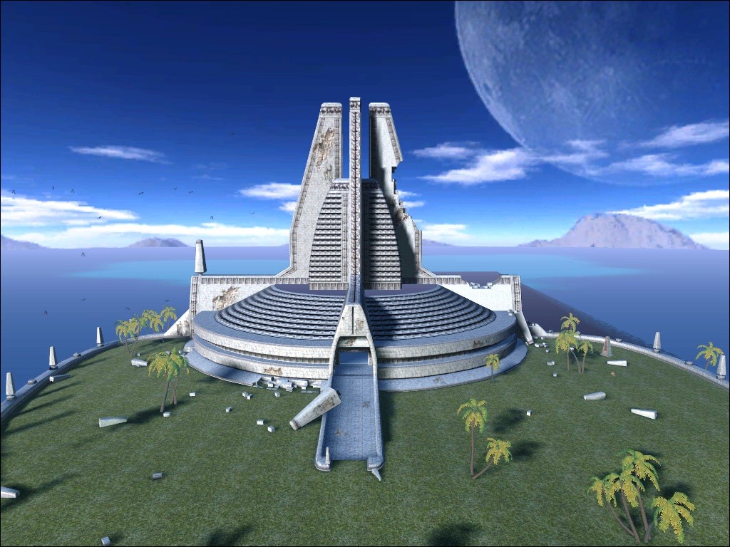 The Temple of the Ancients, where Kas'im would face Darth Bane.