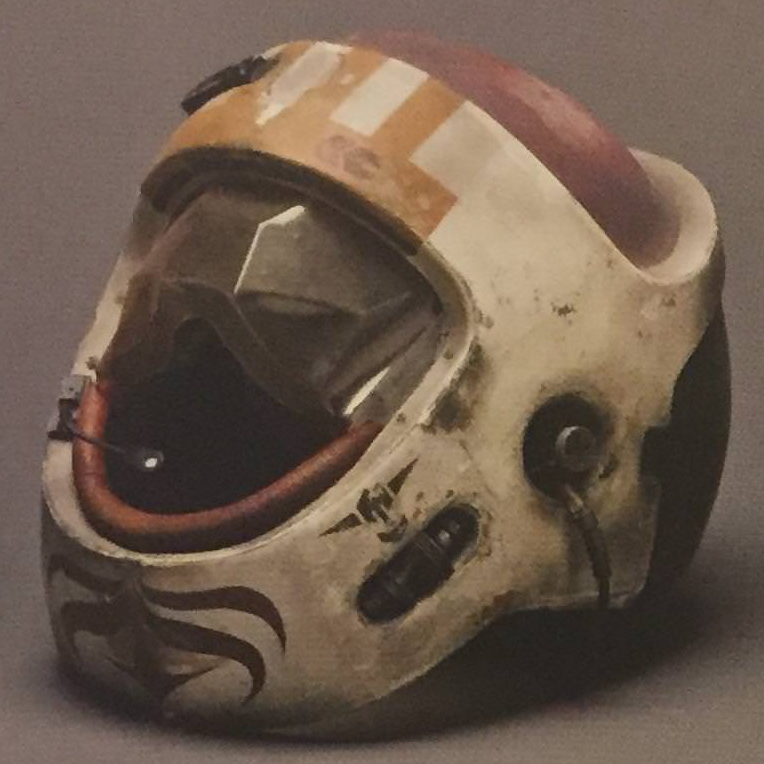 Y-wing pilot helmet from Star Wars: Episode VI Return of the Jedi reused for Jenn