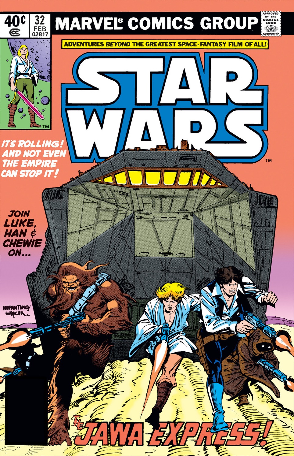 Star Wars (1977) 32 appearance in Common Appearance