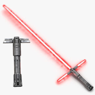 KyloRenLightsaberUsed3dmodelsSet01