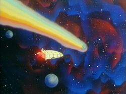 Rainbow Comet