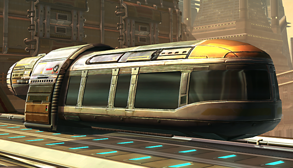 Rocket tram appearance in Common Appearance