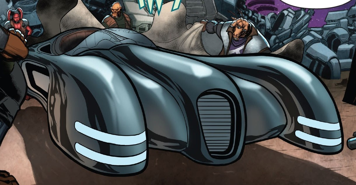 Silvercore speeder appearance in Common Appearance