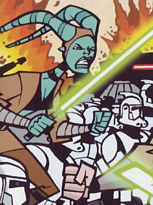 Unidentified Twi'lek Jedi  (Clone Wars) appearance in Common Appearance