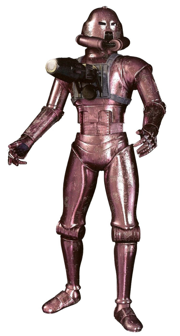 Z-X3 experimental droid trooper appearance in Common Appearance