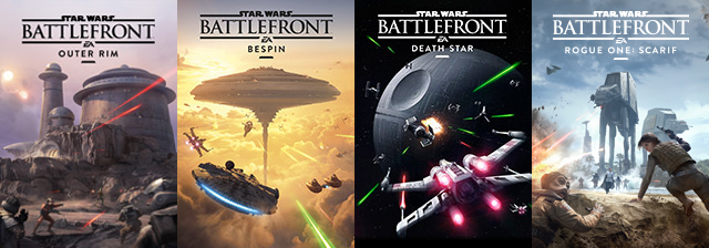 Star Wars Battlefront's four expansion packs