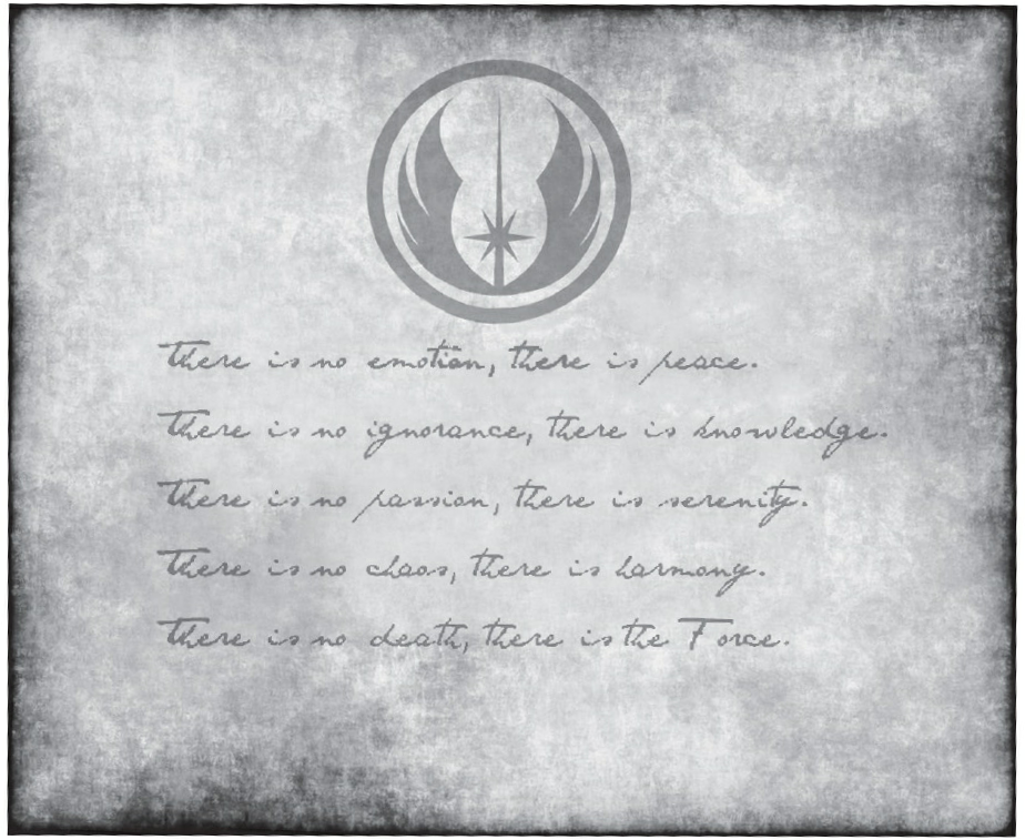 The Jedi Code's Four Truths