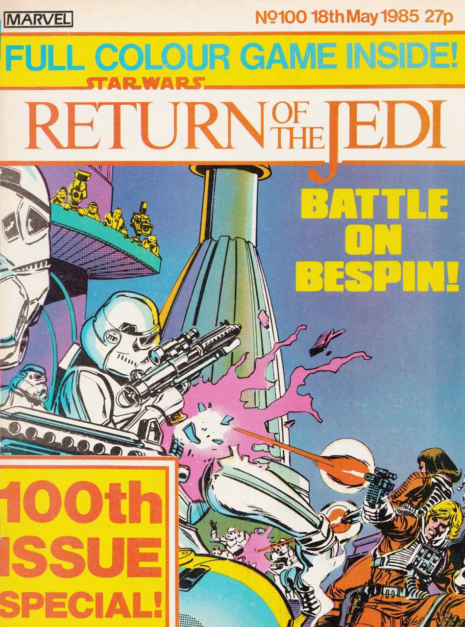 Return of the Jedi Weekly 100 appearance in Common Appearance