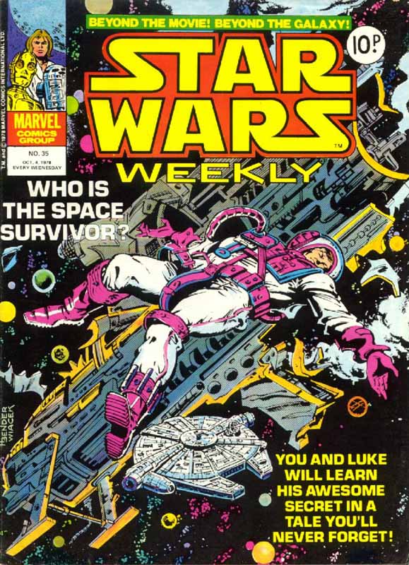 Star Wars Weekly 35 appearance in Common Appearance