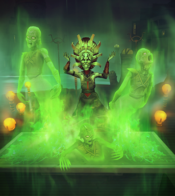 Nightsisters' altar appearance in Common Appearance