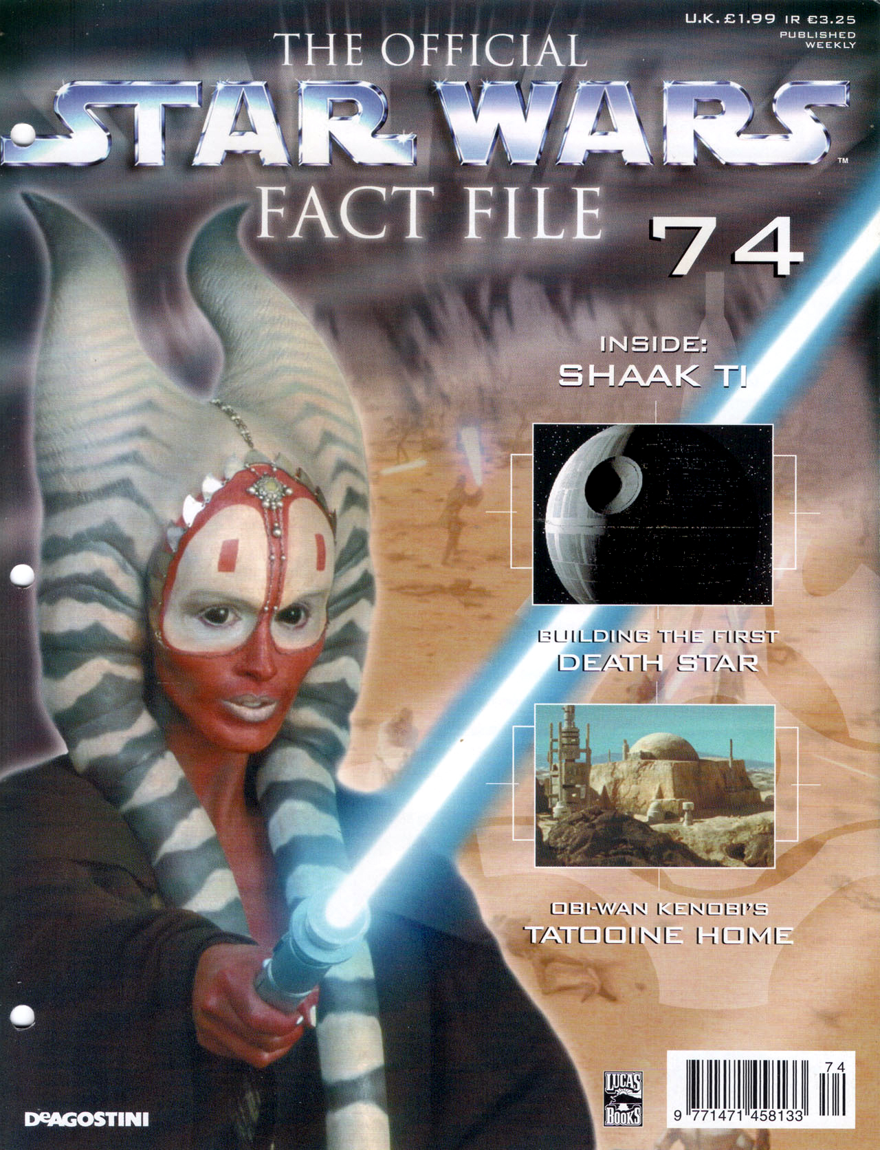 The Official Star Wars Fact File 74 appearance in Common Appearance