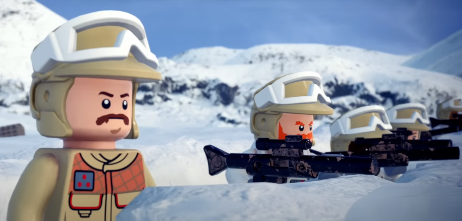 Jamiro is shown in the trenches outside Echo Base during the Battle of Hoth in LEGO Star Wars: The Skywalker Saga.