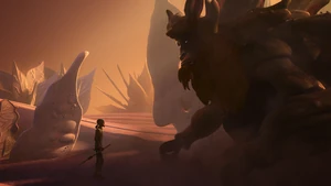 Kanan speaks to the Bendu