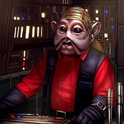 Nien Nunb as a pilot.