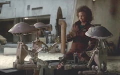 ピット・ドロイドとサバックをプレーするモットー