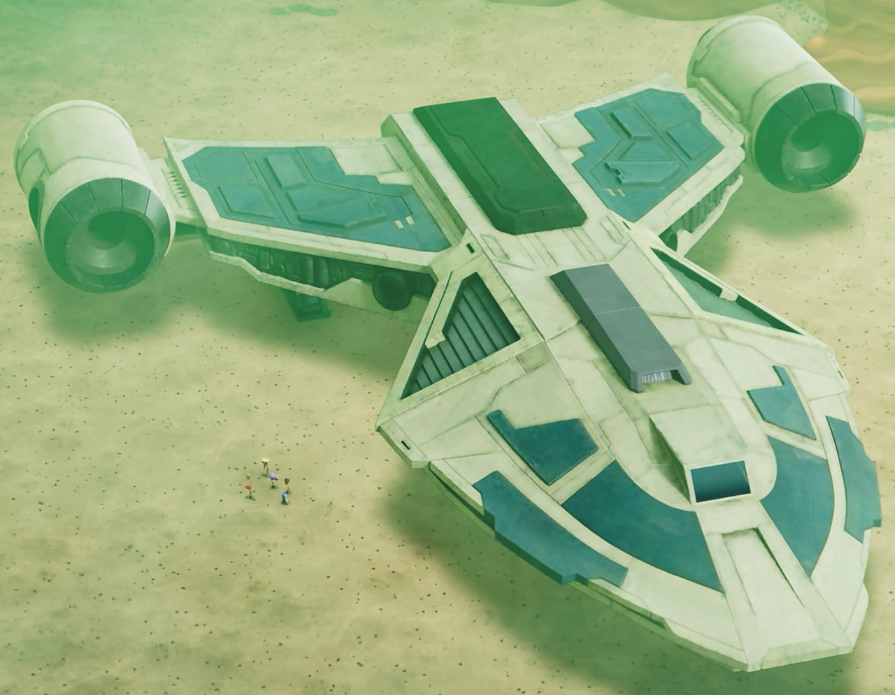 Renning-class shuttle appearance 