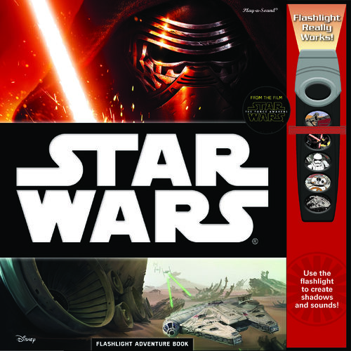 The Force Awakens Flashlight Adventure Book cover