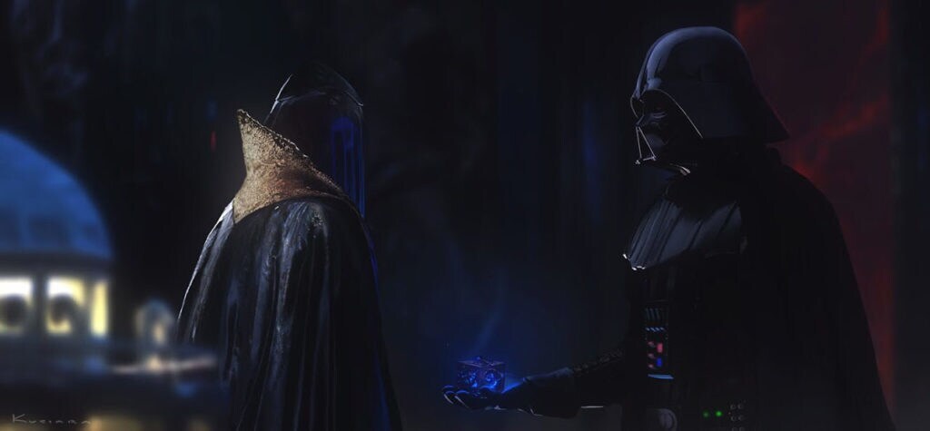 Darth Vader talked with the Black Bishop about the Bright Star and how it could give him the ability to resurrect Padmé.