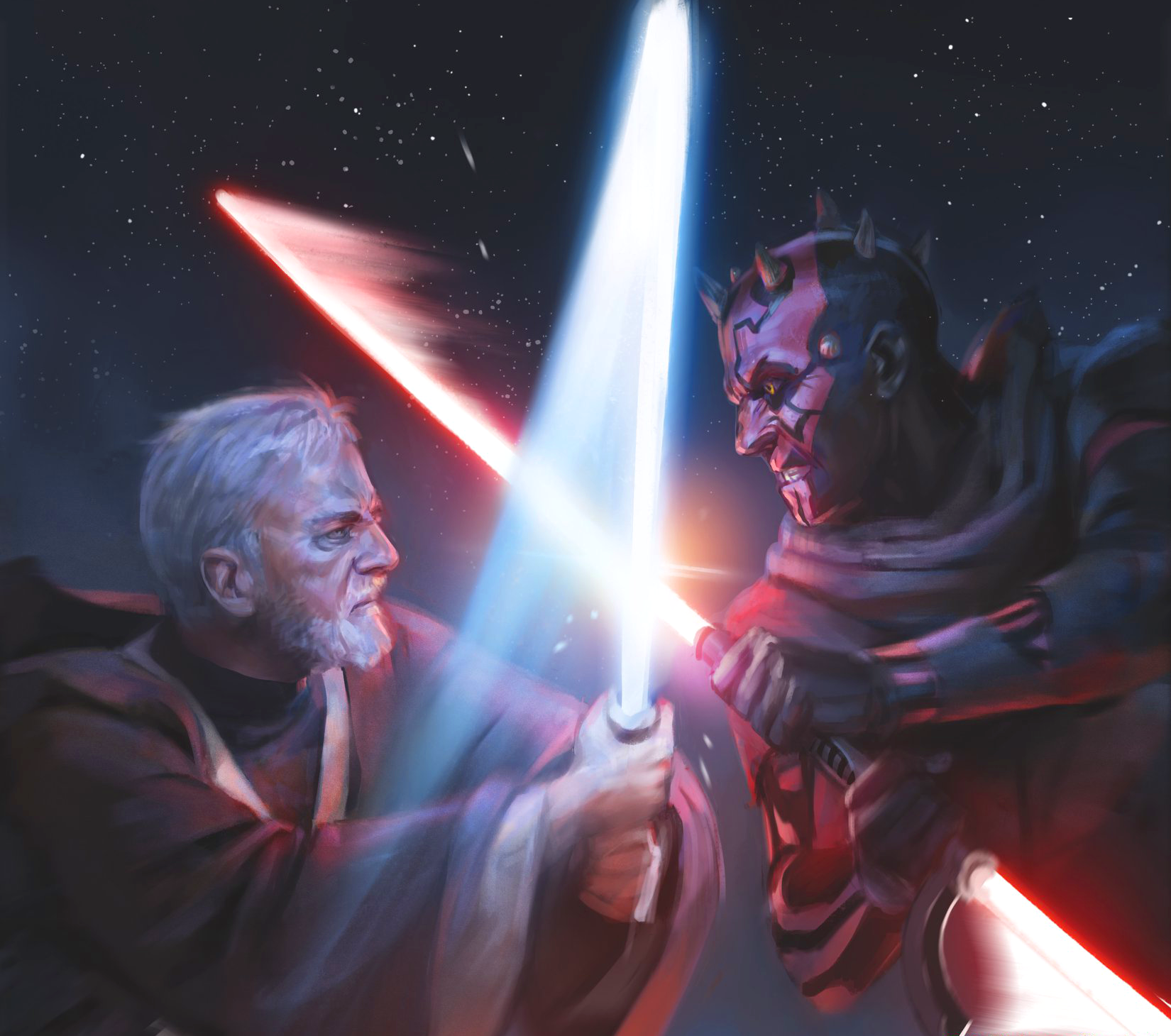 Kenobi duels his old foe Maul one last time