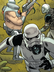 Bog Posla and Stormtrooper