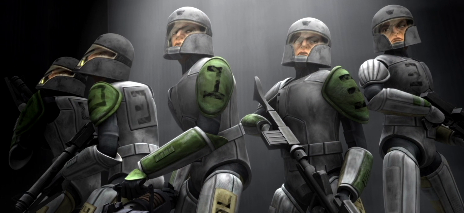 Clone Cadets appearance in Common Appearance