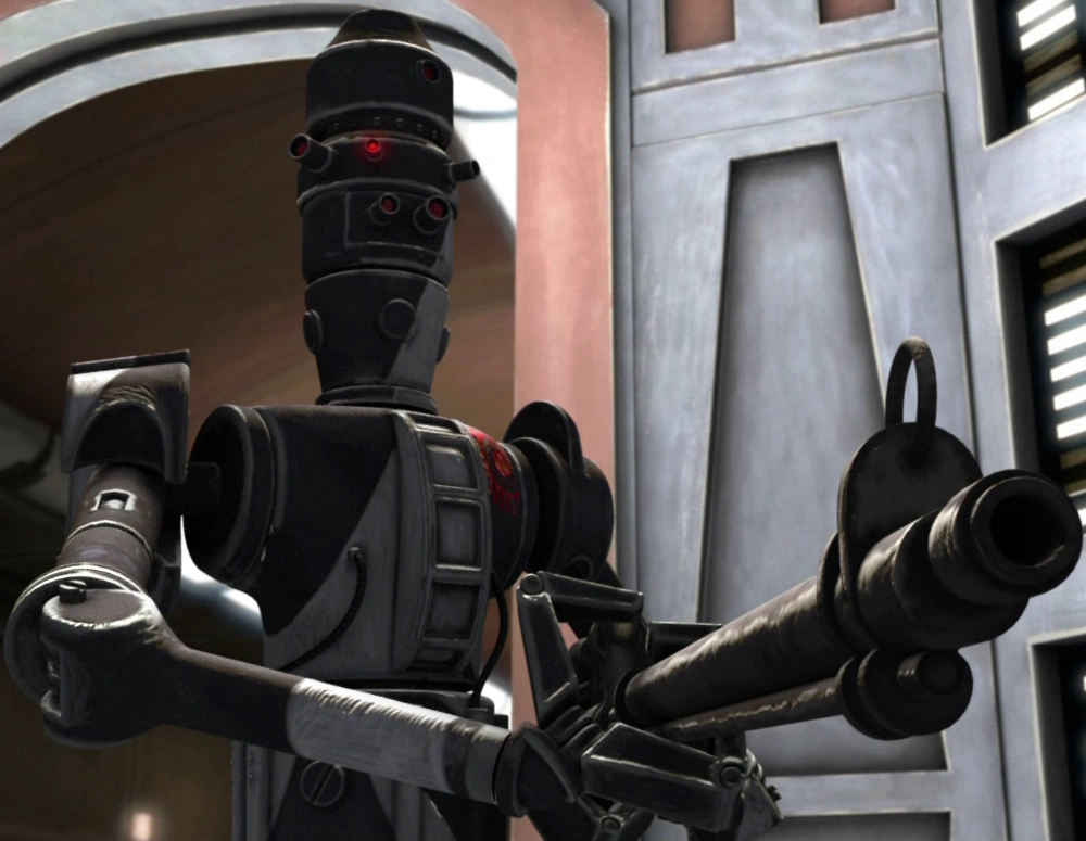 Unidentified IG 86 sentinel droid (Cad Bane) Wookieepedia Fandom