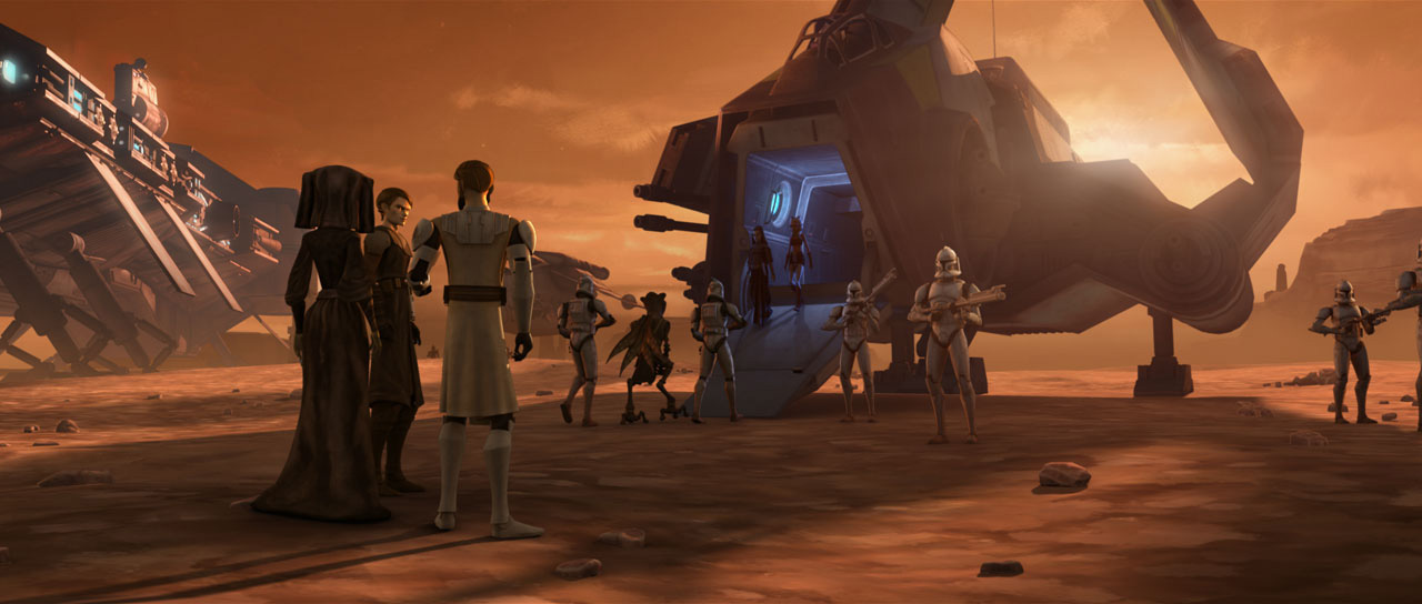 Second occupation of Geonosis appearance in Common Appearance