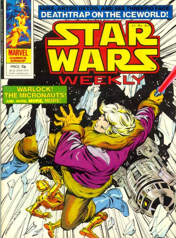 Star Wars Weekly 59 appearance in Common Appearance