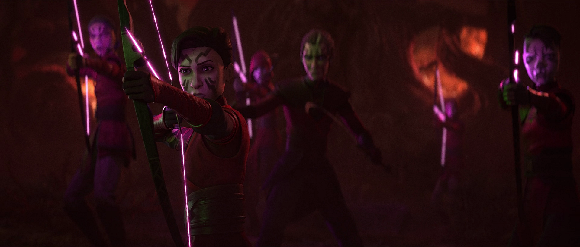 The Nightsisters make their last stand against General Grievous and his forces.