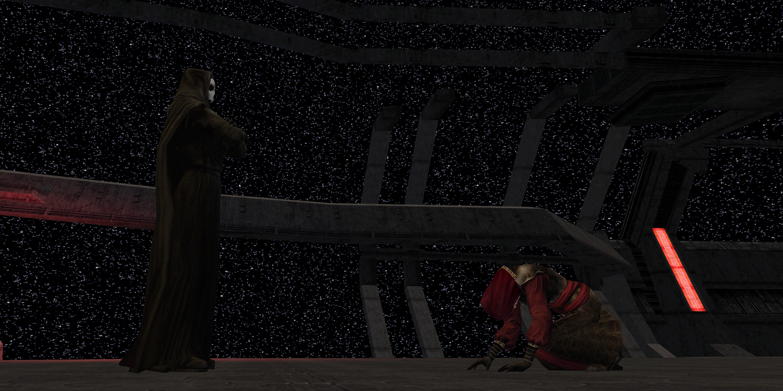 Darth Nihilus commands Visas Marr to seek out Meetra Surik.