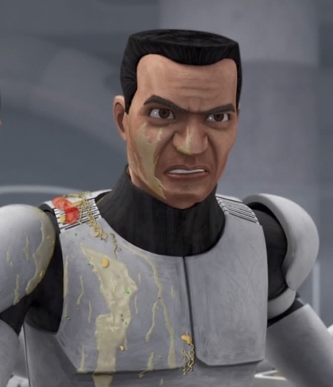 Unidentified clone trooper (cafeteria) appearance 