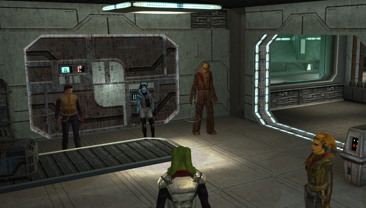 Revan and company encounter Kandon Ark.