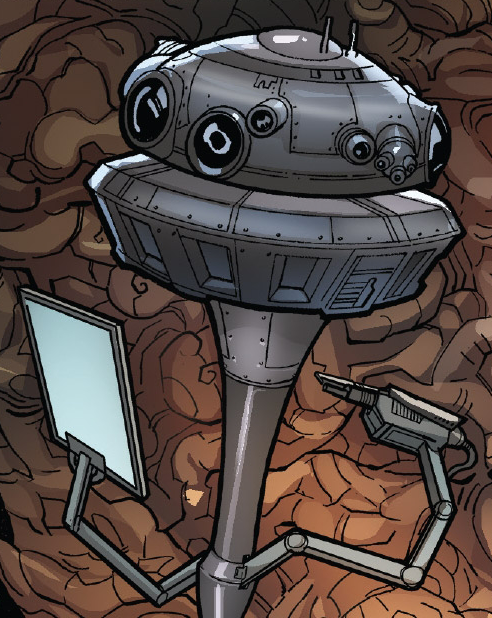 Darth Vader's droid appearance in Common Appearance