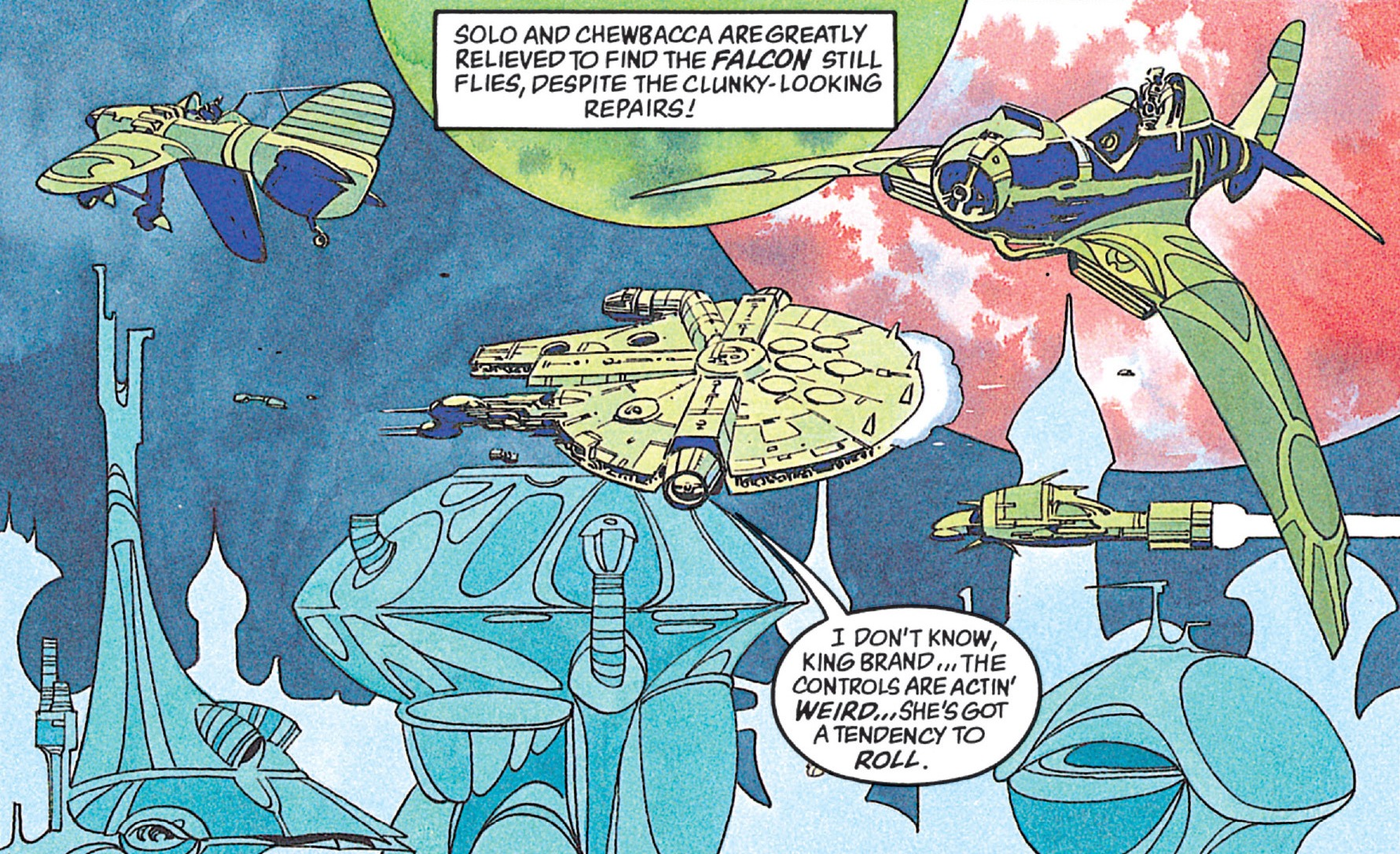 Ganathan space fleet appearance in Common Appearance