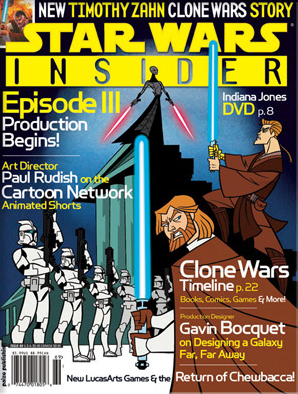 Star Wars Insider 69 appearance in Common Appearance