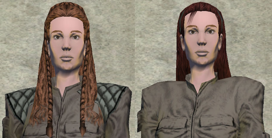 Randomly generated female depictions, deemed non-canon in Legends continuity