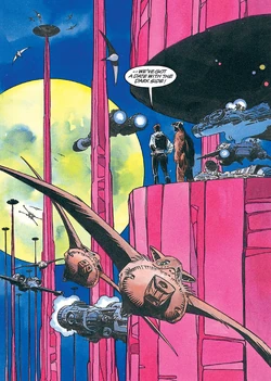 New Republic forces at Pinnacle Base.