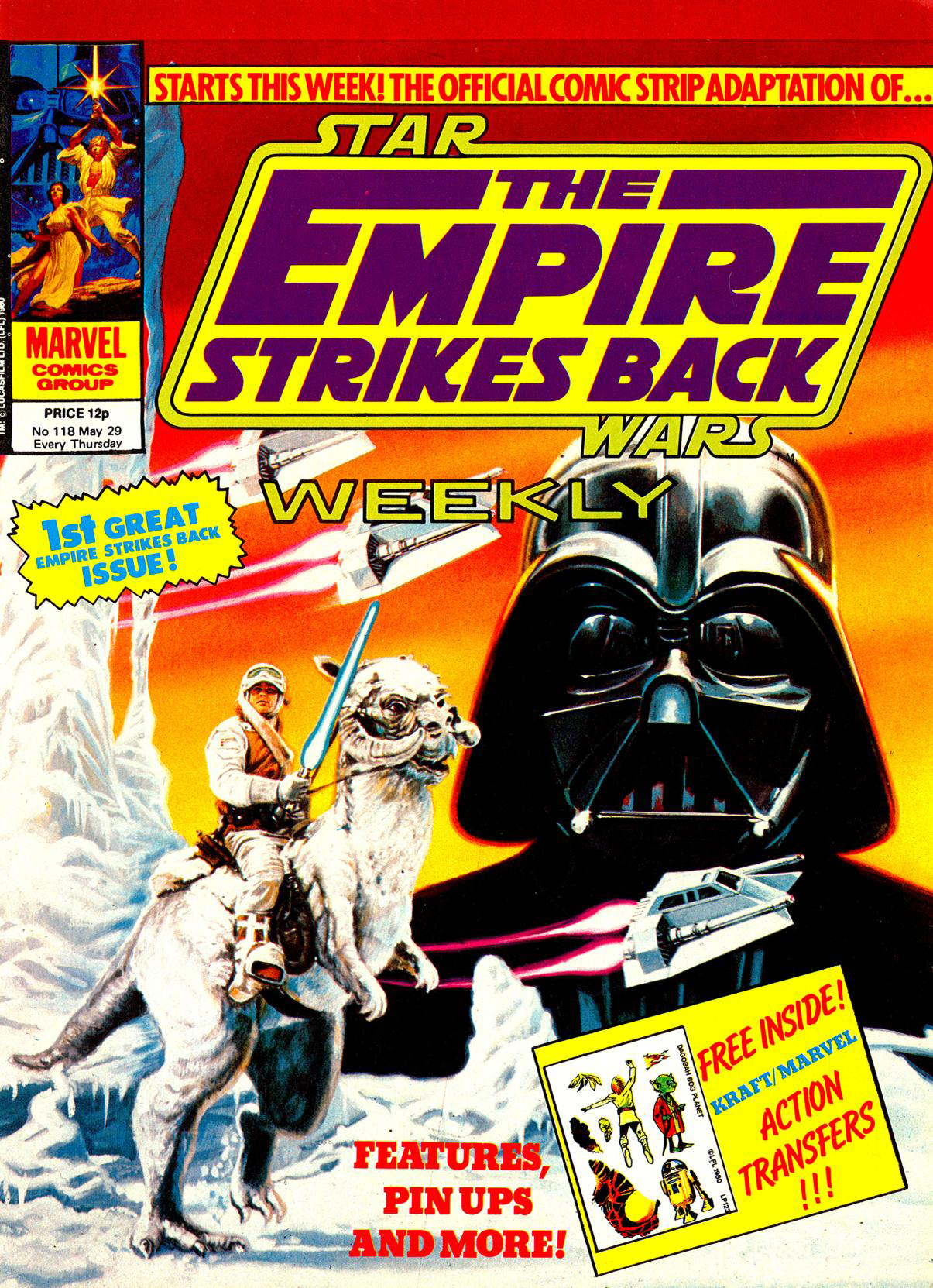 The Empire Strikes Back Weekly 118 appearance in Common Appearance