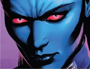 Modrá kůže a rudé oči Chissů