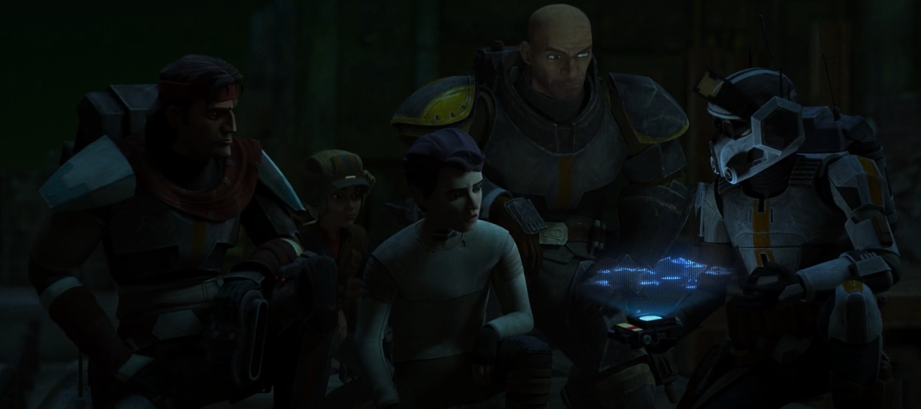 Benni Baro agreed to lead the clones to their ship, despite affirming his loyalty to his boss Mokko.