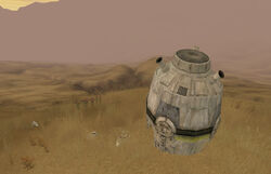 Crashed escape pod SWG