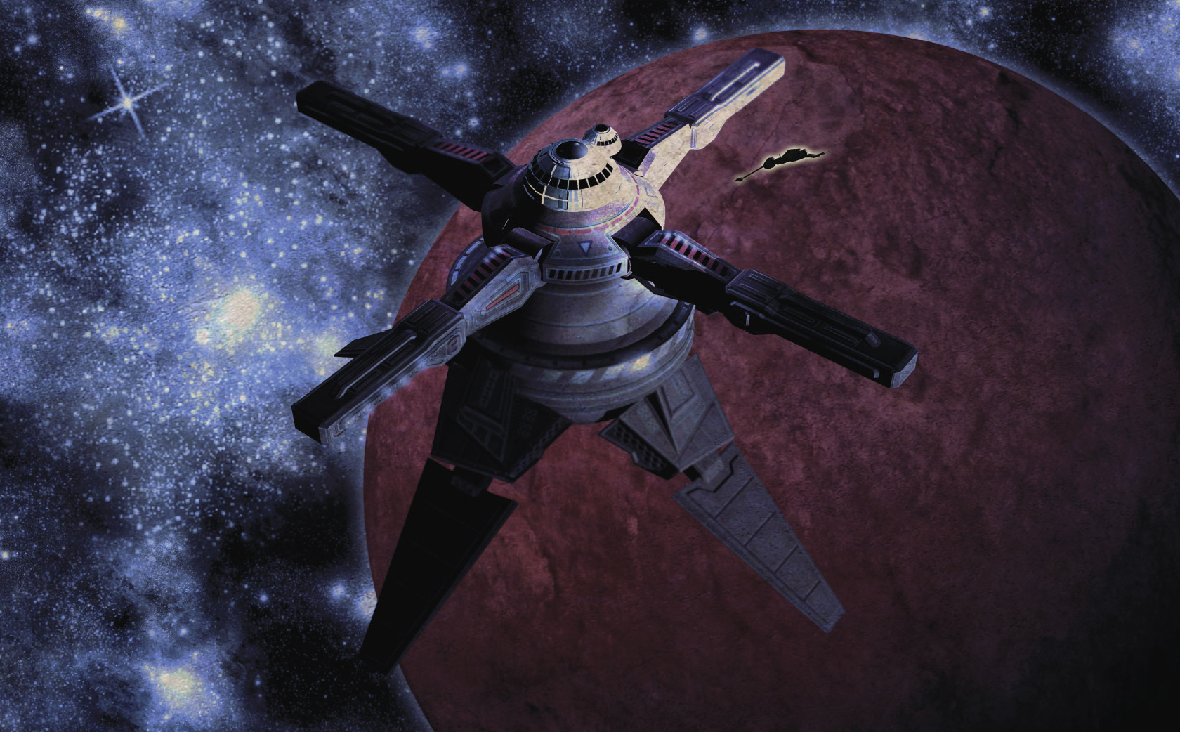 Fury Station in the orbit of Furies Gate